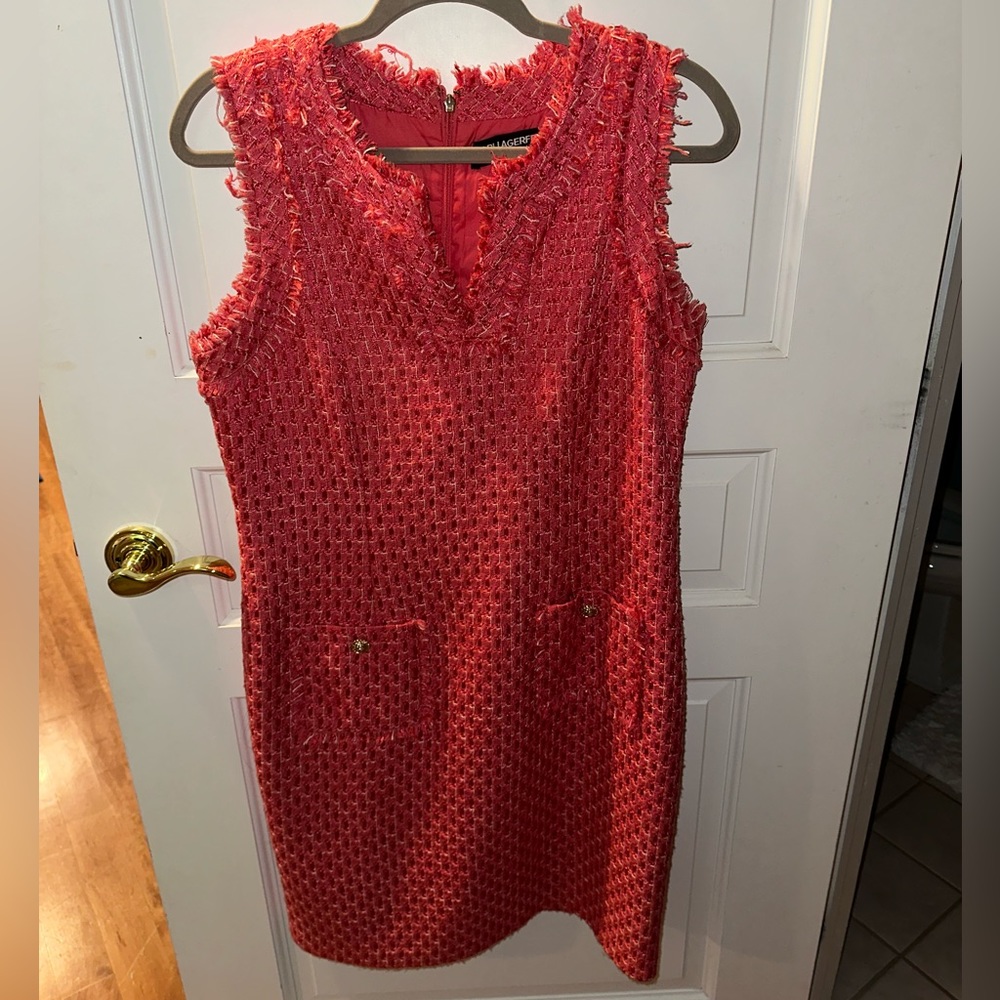 Pink Karl lagerfeld dress